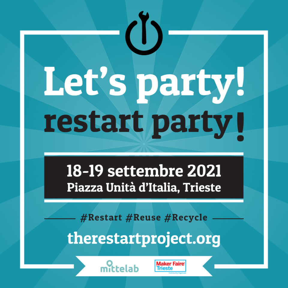Restart Party Trieste 18 e 19 Settembre 2021